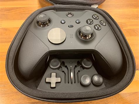 Xbox Elite controller with accessories